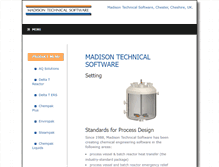 Tablet Screenshot of madisontechnicalsoftware.com